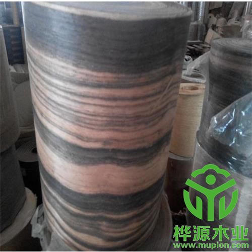 黑檀B0.3mm貼薄皮廠(chǎng)家直銷(xiāo)，高檔黑檀木皮品質(zhì)保證